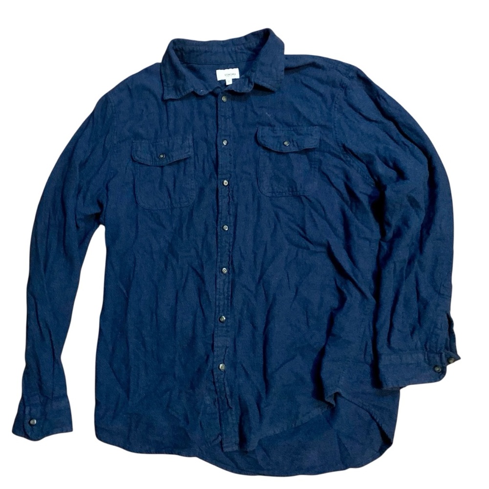 Sonoma Flannel Button Down Shirt